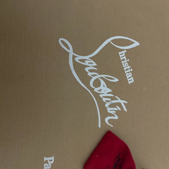 Louboutins Guerilla Spike Bootie Open Toe - Picture 5 of 5